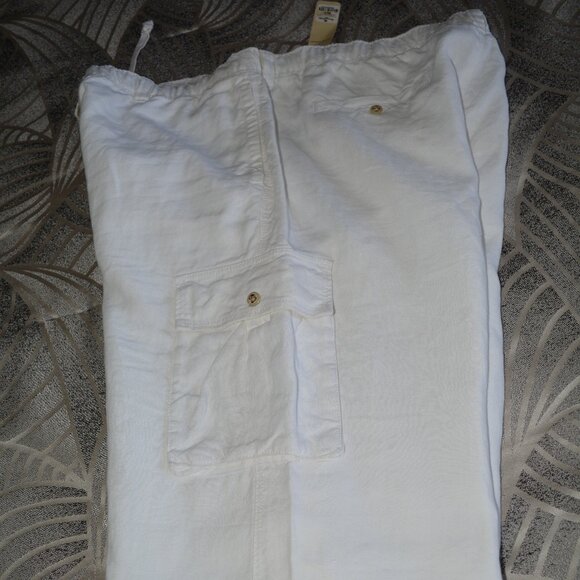 Tommy Bahama Linen Drawstring Pants XXL NWT - Picture 3 of 9